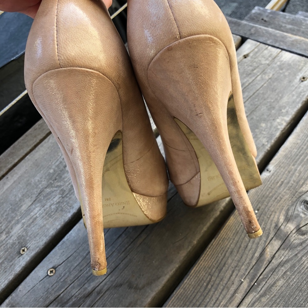 Enzo Angliolini Light Mauve Pumps - image 7